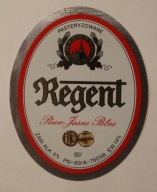 ETYKIETA - BROWAR POZNAŃ - Regent - Piwo Jasne Pełne