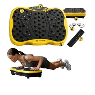 PLATFORMA WIBRACYJNA FITNESS | MASAŻER DO ĆWICZEŃ I TRENINGU CIAŁA