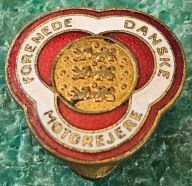 ODZNAKA FORENEDE DANSKE MOTOREJERE ZJEDNOCZENI WŁAŚCICIELE SAMOCHODÓW DANIA