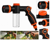 PISTOLET ZRASZAJĄCY ZRASZACZ DO WĘŻA OGRODOWY Z DOZOWNIKIEM 120 ML