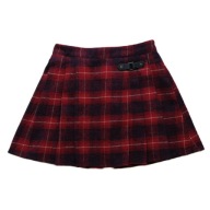 F&F kocykowa spódniczka w kratkę 122 cm