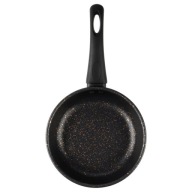 Patelnia tradycyjna Vilde Basic Line 16 cm Lekka, Granitowa, Podróżna Mała