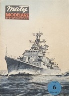 Mały Modelarz 6/1976 Okręt wojenny typu niszczyciel
