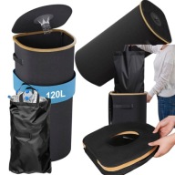 KOSZ DO SEGREGACJI 120L NA BUTELKI I PUSZKI KAUCYJNE Z WYJMOWANYM WORKIEM