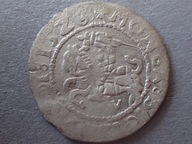 PÓŁGROSZ ZYGMUNT I STARY 1528 V /15Z8 V/ MONEA R6 CA BARDZO RZADKI