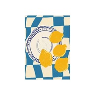 „Cytrynowy Stół” – Vintage Plakat do Kuchni