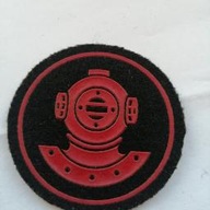 Naszywka gumowa marynarka wojenna