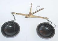 Waga szalkowa jubilerska czarna