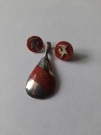 Stary srebrny komplet