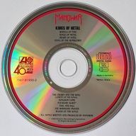 Manowar Kings Of Metal Krążek bez poligrafii CD Irl