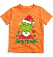 Koszulka dziecięca t-shirt Grinch Grinchmas 146 wiek 10-11 lat nadruk APN