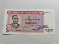 Zair - 50 makuta - 1980 - UNC