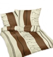 Pościel kora lux 160x200 + 2x70x80 guzik K 171-1 b-x