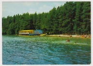 jezioro Wigry zatoka słupiańska oś. wypoczynkowy pracowników handlu lata 70