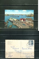 K18047)Holandia: Amsterdam, Panorama, wyslany 1964