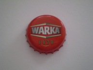 kapsel piwny - Warka - sygnatura cp