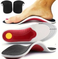 Wkładki do butów Ortopedyczne na Koślawość Płaskostopie Duże rozmiar 40-46