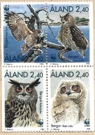 PTAKI EUROPY ALAND 1996 Sowy ** . Jak skan. Stan BDB.