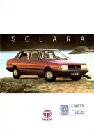 PROSPEKT TALBOT SOLARA