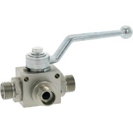 Zawór 3-drożny kulowy BKH-3T 10L-DN8 M16x1,5 60L