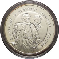 10 zł 2003 Stanisław Leszczyński półpostać stan L / mennicza