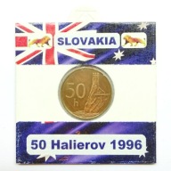 50 Halierov 1996 Slowacja moneta