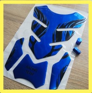 Tank pad NIEBIESKI Honda Suzuki Yamaha +Gratis