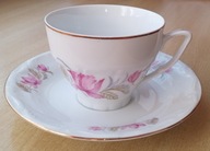BOGUCICE porcelanowa filiżanka ze spodkiem