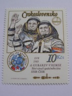 Czechosłowacja - Wspólny lot w Kosmos - Mi. 2710 ( z bl.53 ) **