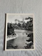 Leśna Marklissa zamek czocha malutki obrazek pocztówka