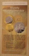 FOLDER NBP 2 ZŁ, 2 x 10 i 200 ZŁOTYCH 2004 ATENY - JEZYK POLSKI