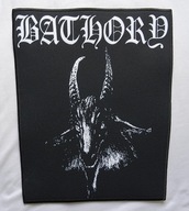 Bathory Goat Ekran Mega Duża Naszywka Backpatch Patch Quorthon Black Metal