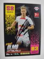 Karta topps mach attax autograf Bundesliga RB Leipzig Dani Olmo