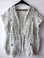 Poncho (narzuta) patchwork- uniwersalne