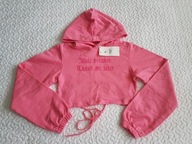 Piękna i ciekawa różowa bluza nowa roz XS