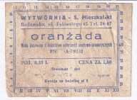 WWG Radomsko oranżada sprzedaż prywatna