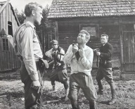 AUGUSTÓW, II wojna SOCHNACKI fotografia fotos film RANNY W LESIE 24x30