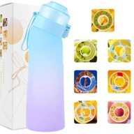 Kubek zapachowy 650 ml Butelka na wodę zapachową - 7 smaków,Pierścień