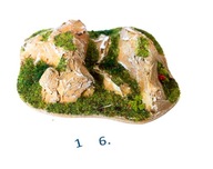 Górka wzgórze 16 gry bitewne stół diorama