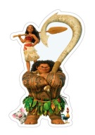 OPŁATEK CUKROWY VAIANA SKARB OCEANU WYDRUK NA TORT MASA URODZINY + TEKST