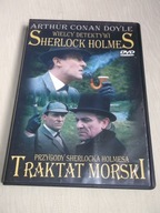 SHERLOCK HOLMES Traktat Morski - polski lektor DVD stan ideał jak nowa