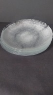 Komplet 6 sztuk talerze deserowe Arcoroc Francja Fleur vintage 80 te nr 3