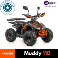 QUAD ASIX MUDDY 110 NOWY TRANSPORT RATY FVAT LICZNIK AUTOMAT ŚWIATŁA LED