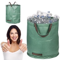 KOSZ POJEMNIK NA BUTELKI PUSZKI KAUCYJNE ZWROTNE WOREK Z UCHWYTAMI 120L