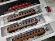 lokomotywa spalinowa NOHAB i trzy wagony osobowe, ROCO, z dekoderem jazdy