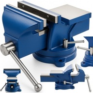 IMADŁO ŚLUSARSKIE 125MM Z KOWADŁEM OBROTOWE 360 MOCNE SOLIDNE ŻELIWO STAL