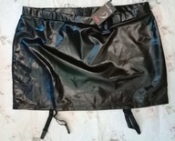 Lovehoney lingerie Fierce Zip suspender skirt Seksowna rozpinana spódnica