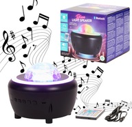 GŁOŚNIK BEZPRZEWODOWY Z LAMPĄ DYSKOTEKOWĄ LED IMPREZA DYSKOTEKA SYLWESTER