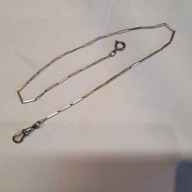 Zabytkowa dewizka do zeg. kieszonkowego 42cm