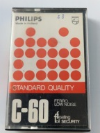 STANDARD QUALITY C-60 FERRO LOW NOICE KASETA MAGNETOFONOWA